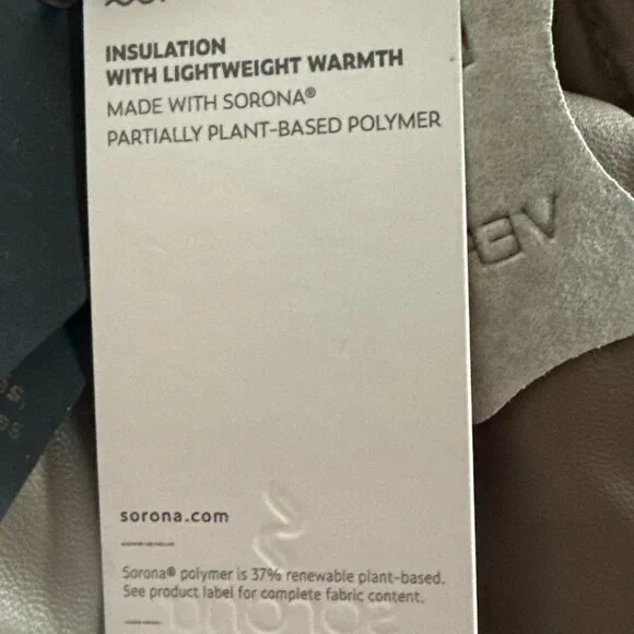 Bod & Christensen Women's Leather Puffer Jacket Quilted Size Small New with Tag - Picture 6 of 9